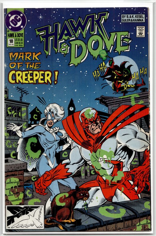 Hawk and Dove #18 (1990) Hawk & Dove