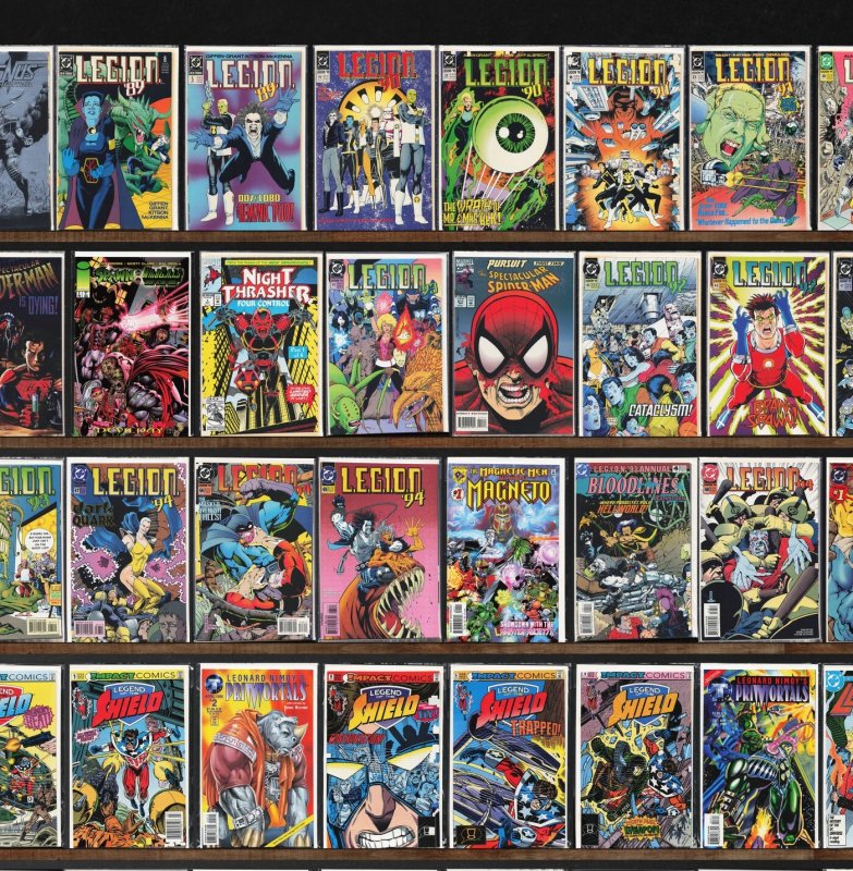 Huge Lot 150+ Comics with L.E.G.I.O.N., Legionnaires & More!