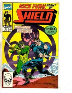 10 SHIELD Marvel Comic Books # 11 12 13 14 15 16 17 18 19 20 Nick Fury CR49