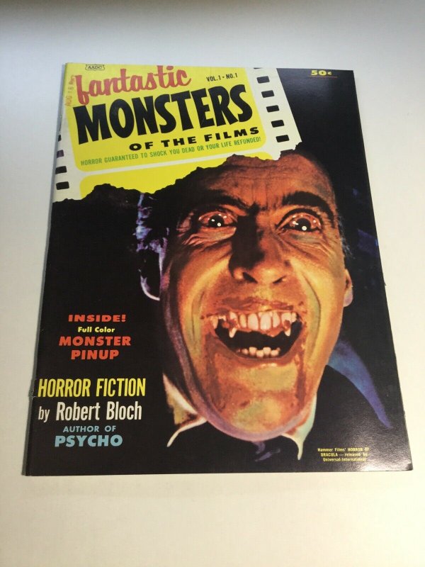 Fantastic Monsters Of The Films 1 Fn- Fine- 5.5 Magazine