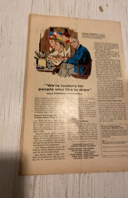 The X-Men #40 (1968) first app of Frankenstien