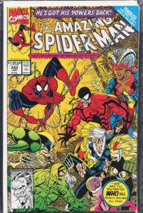 The Amazing Spider-Man #343 (1991) Spider-Man [Key Issue]