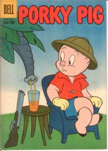PORKY PIG (1942-1962 DELL) 73 F-VF Dec. 1960 COMICS BOOK