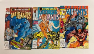 6 New Mutants Marvel Comics Books #91 92 93 94 95 96 Liefeld 2 SM11