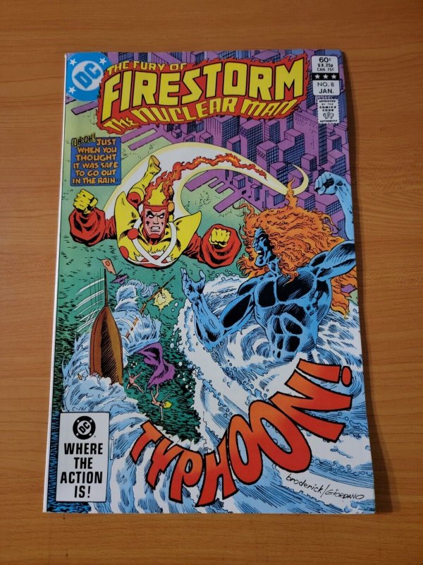 Fury of Firestorm #8 Direct Market Edition ~ NEAR MINT NM ~ 1983 DC Comics
