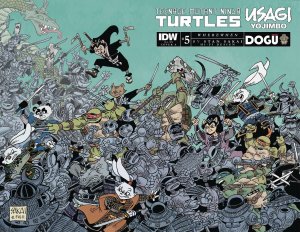 TMNT Usagi Yojimbo Wherewhen #5 2023 Sakai Cover A IDW EB147