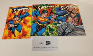 3 DC Comics Books Superman Doomsday Hunter/Prey #1 2 3 74 TJ1