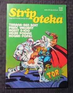 1981 STRIPOTEKA #643 FN+ 6.5 Yugoslavia Comic THOR Prince Valiant Buscema/Palmer