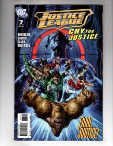 Justice League: Cry for Justice #7 (2010)    / ECA12x