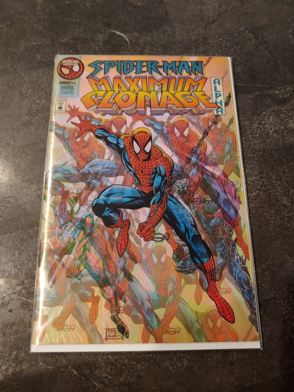 Spider-Man: Maximum Clonage Alpha Limited Edition Gold Cover (1995)