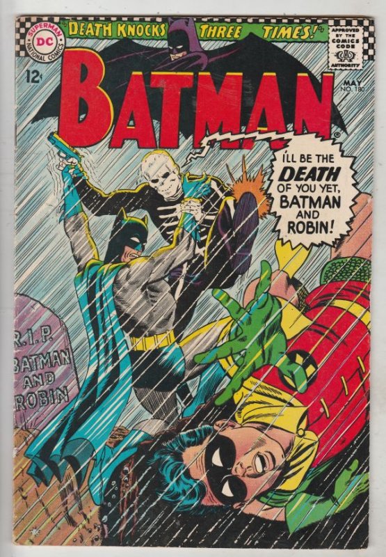 Batman #180 (May-66) FN/VF+ High-Grade Batman