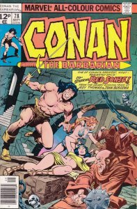 Conan the Barbarian #78C FN ; Marvel | 12p Edition Red Sonja