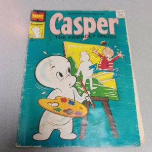 CASPER THE FRIENDLY GHOST #61 Harvey Comics 1957 early silver age cartoon spooky