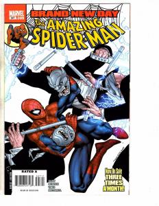 5 Amazing Spider-Man Marvel Comic Books # 544 545 546 547 548 VF-NM Range J268