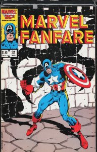 Marvel Fanfare #31 (1987) Captain America