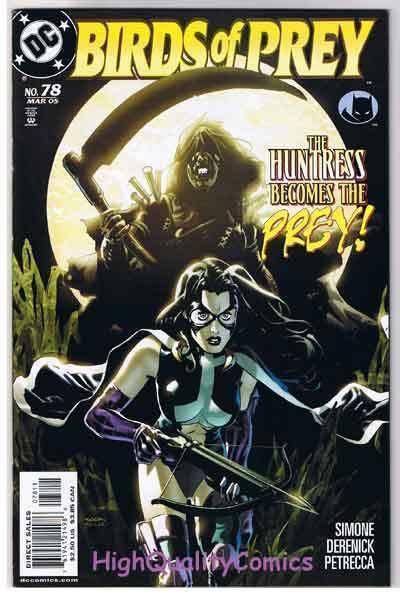 BIRDS of PREY #78, FN+, Black Canary, Huntress, 1999, more in store