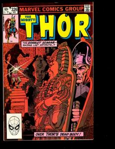 10 Thor Marvel Comics # 318 319 320 321 322 323 324 325 326 327 Spider-Man DS3