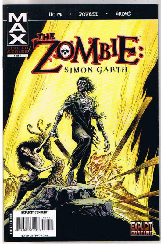 ZOMBIE : Simon Garth #1, NM+, Undead, Walking Dead, 2008, more Zombies in store