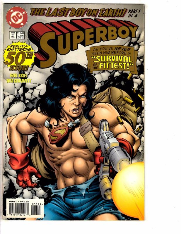 9 Superboy DC Comic Books # 45 47 48 49 50 51 52 53 55 Flash Superman Arrow J214