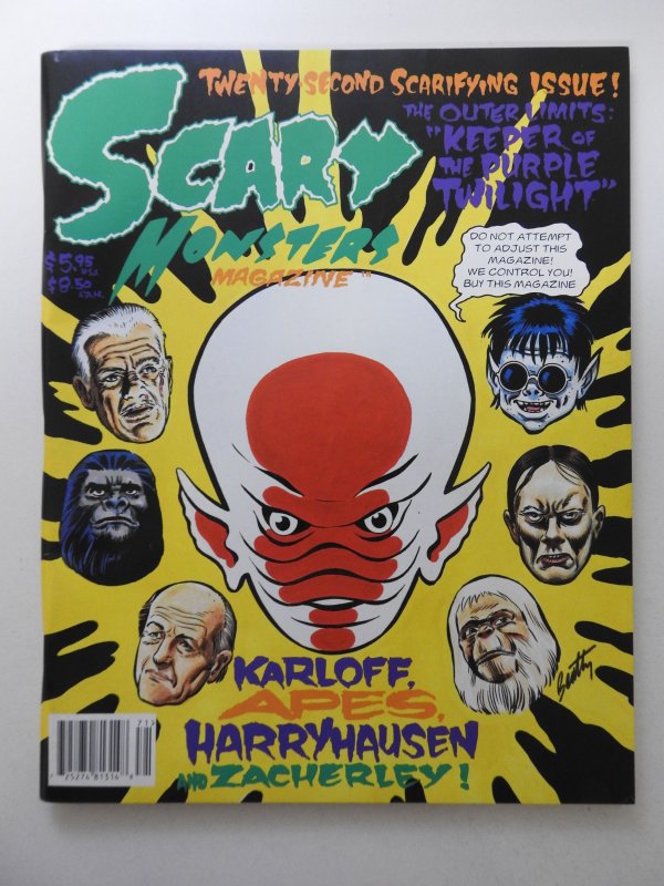 Scary Monsters Magazine #22  Vintage Monsters and Creatures! VF-NM Condition!
