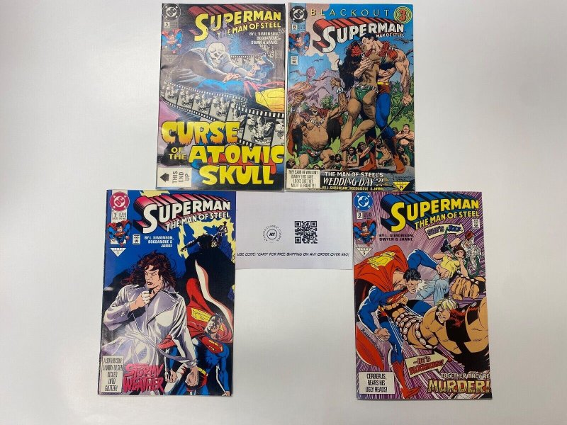 4 Superman DC COMICS #5 6 7 8 22 KM4