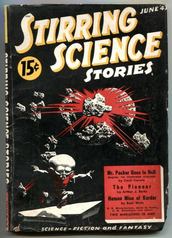 Stirring Science Stories Pulp #3 June 1941- Human Mice of Kordar