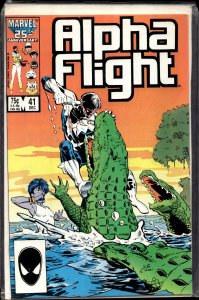 Alpha Flight #41 (1986) Alpha Flight [Key Issue]