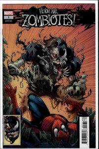 Venom War: Zombiotes! #1 Campana Cover (2024) Venom