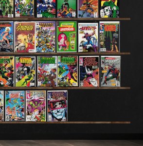 Huge Lot 140+ Comics with Green Lantern, Generation X, X-O Manowar & More!