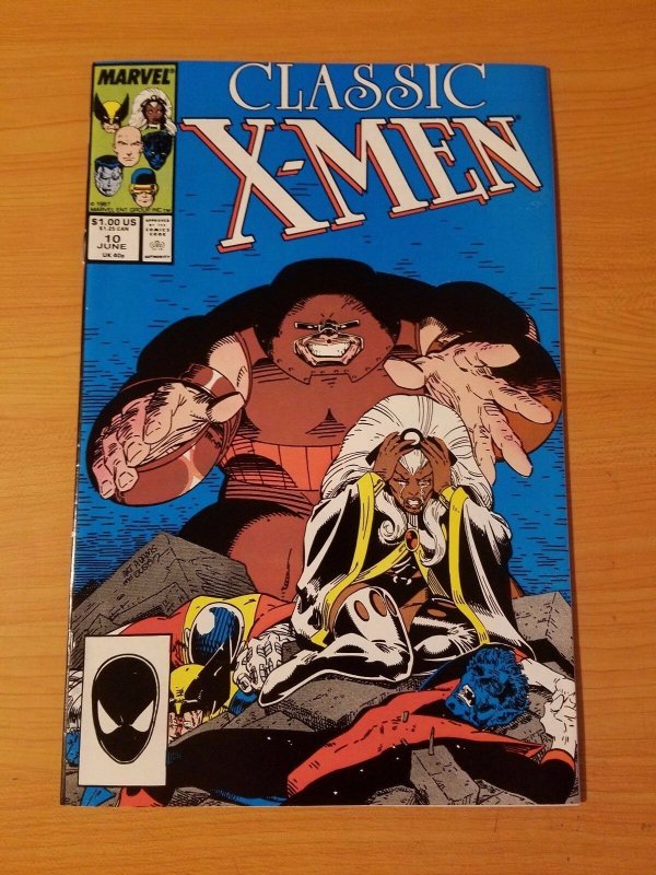 Classic X-Men #10 ~ NEAR MINT NM ~ (1987, Marvel Comics)