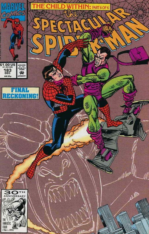 Spectacular Spider-Man, The #183 FN; Marvel | save on shipping - details inside