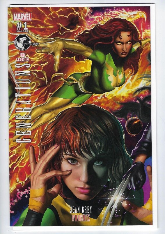 GENERATIONS: PHOENIX & JEAN GREY #1 UNKNOWN COMICS GREG HORN EXCLUSIVE VARIANT