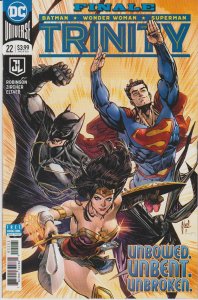 Trinity # 22 Cover A NM DC 2016 Series Batman Superman Wonder Woman [H5]