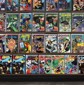 Huge Lot 140+ Comics with Green Lantern, X-Factor, X-Force, Sun Devils & More!