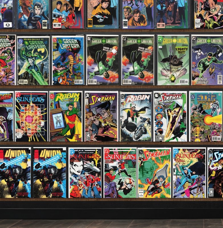 Huge Lot 140+ Comics with Green Lantern, X-Factor, X-Force, Sun Devils & More!