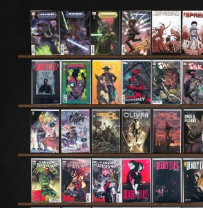 Huge Lot 150+ Comics with Spread, Saga, The Amazing Spider-Man & More!