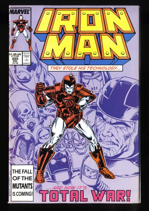 Iron Man #225 VF- 7.5