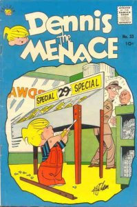 Dennis the Menace (Fawcett) #33 GD ; Fawcett | low grade comic