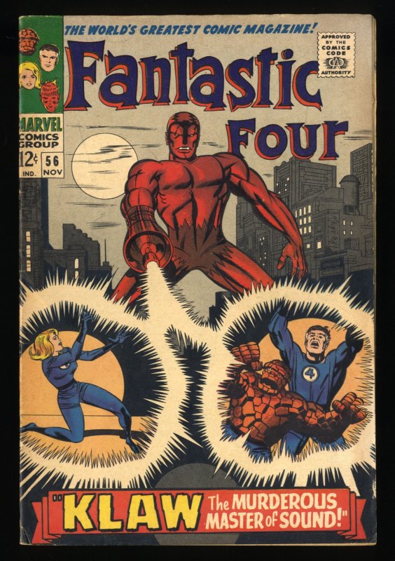 Fantastic Four #56 VG/FN 5.0