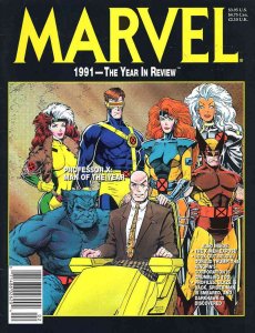 Marvel Year in Review #3 (Newsstand) VG ; Marvel | low grade comic 1991 X-Men