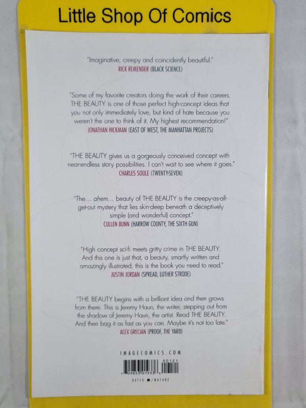 The Beauty #1 Jenny Frison Variant Cover B 2015 Image Comics TV Show