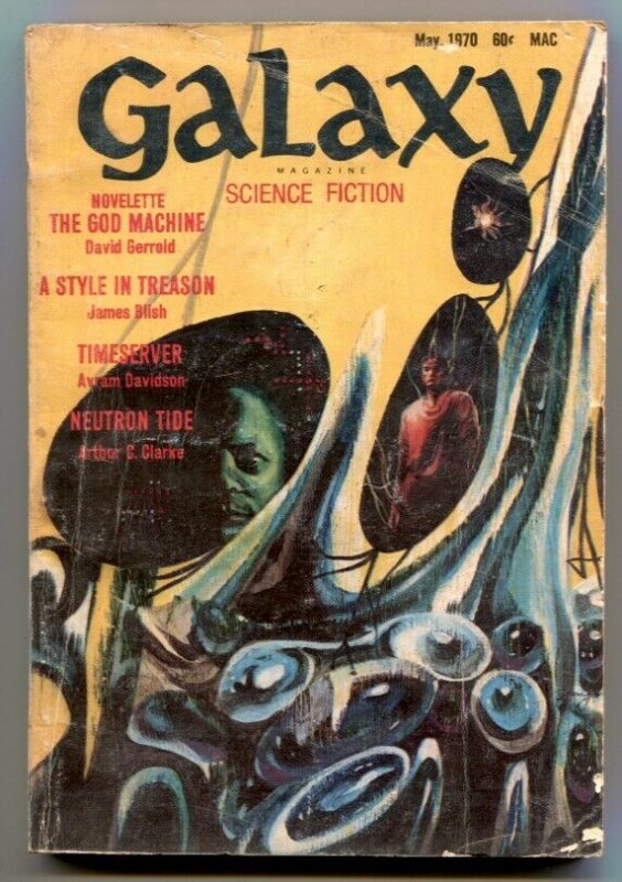 Galaxy Science Fiction May 1970- Sunpot Vaughn Bode- Arthur C Clarke