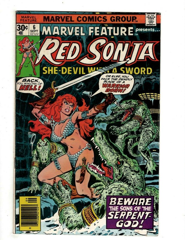 5 Red Sonja Marvel Comics # 2 3 4 5 6 Marvel Feature She Devil with a Sword HG1