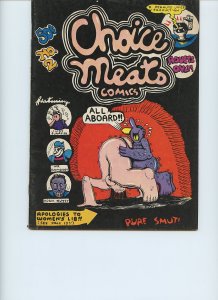 CHOICE MEATS COMICS #2 / 1st Printing / 1971 / Peanut Juice Productions