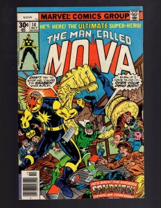 Nova #14 (1977)  THE SINISTER SANDMAN !!!