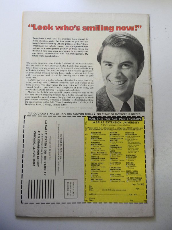 Captain America #196 (1976) FN- Condition manufactured with 4 staples