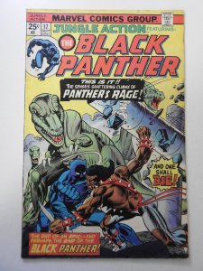 Jungle Action #17 (1975) VG Condition centerfold detached bottom staple