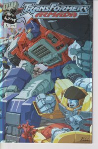 DW Productions! Transformers Armada! Issue #1! Variant Cover!