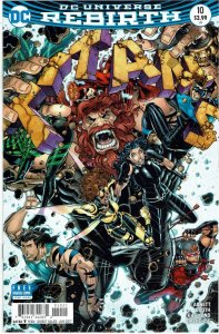 Titans #10 (2016 v3) Dan Abnett Nick Bradshaw Variant Fearsome Five NM