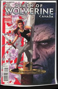Death of Wolverine #3 Canada Cover (2014) Wolverine